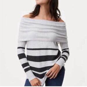 Off the shoulder sweater